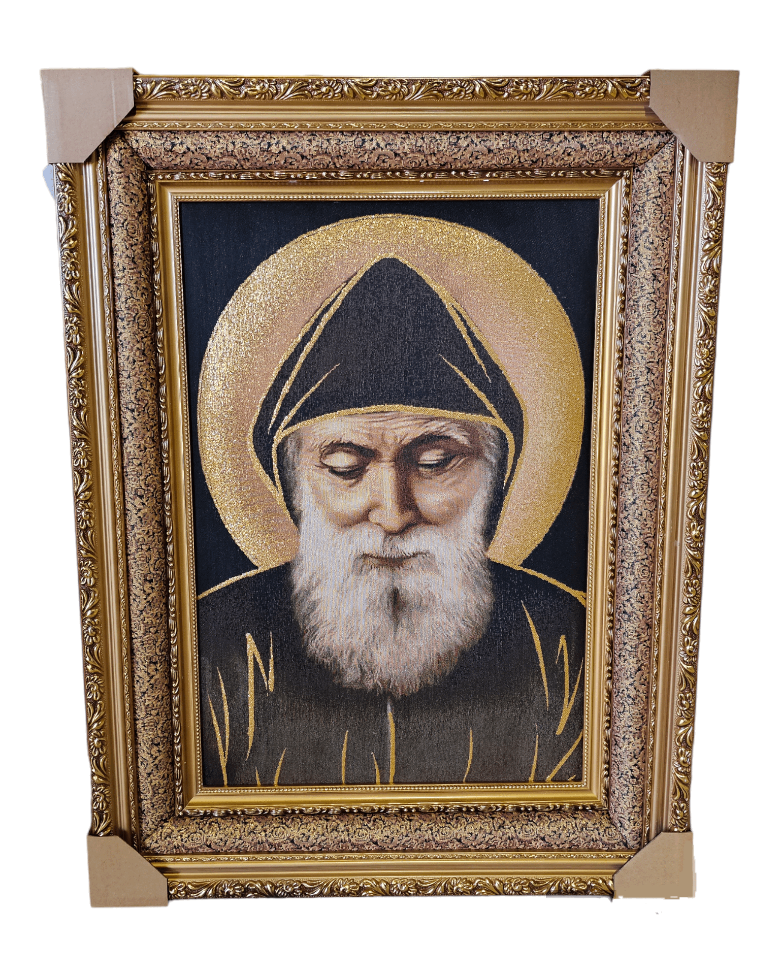 Saint Charbel Tapestry Photo – Layoun Interiors